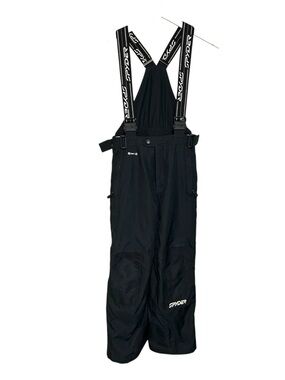 Spyder XT pro gear 14 big kid bib ski pants waterproof insulated full side zip